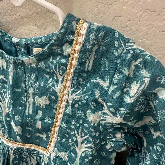 NWT Peek Baby Unicorn Forest Dress - Picture 2 of 9